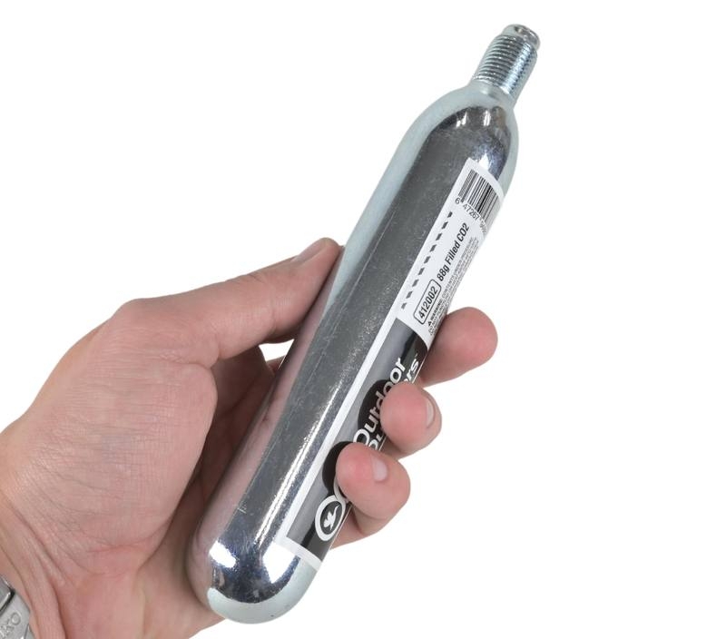 Outdoor Outfitters Prefilled Disposable Paintball C02 Tank 88g