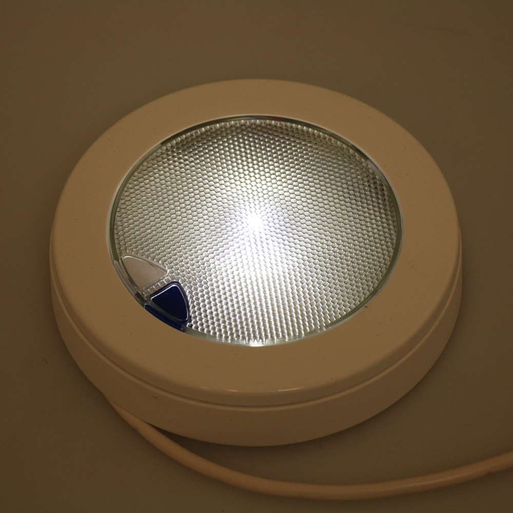 Hella Marine EuroLED 150 Recessed Touch Lamp White/Blue