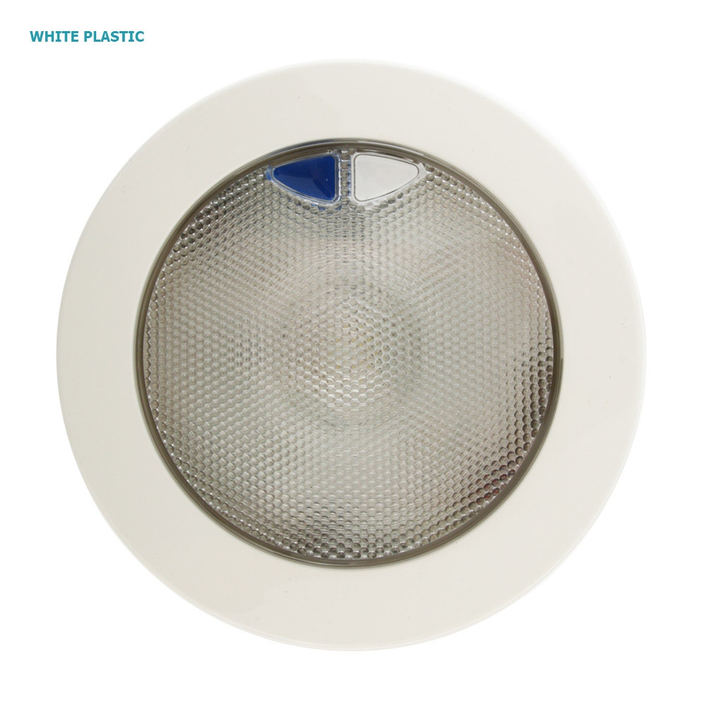 Hella Marine EuroLED 150 Recessed Touch Lamp White/Blue