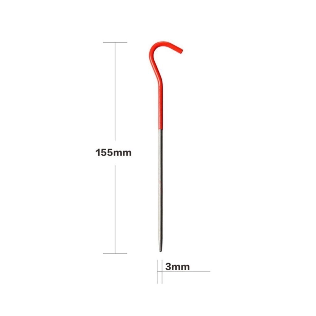 Domex Titanium Hook Tent Peg