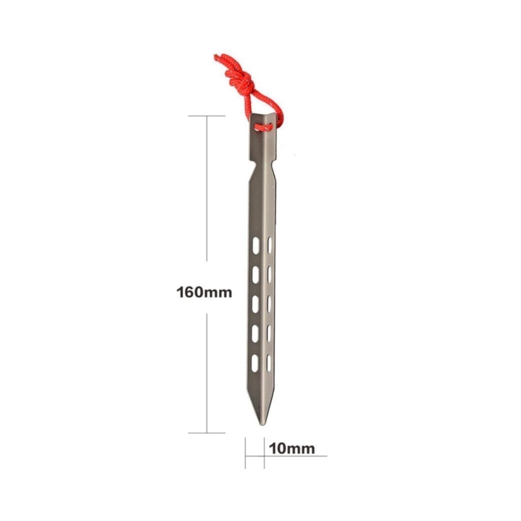 Domex Titanium Alloy V-Shaped Tent Peg