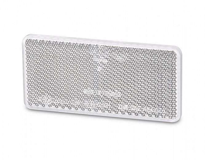 Hella Marine Retro Reflector 94 x 44mm Red Two bolt holes