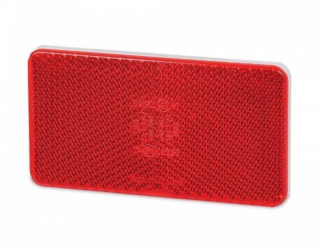 Hella Marine Retro Reflector 105 x 55mm Amber