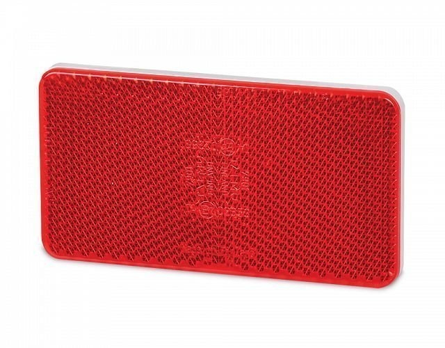 Hella Marine Retro Reflector 105x55mm Red