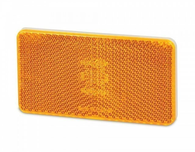 Hella Marine Retro Reflector 105 x 55mm Amber