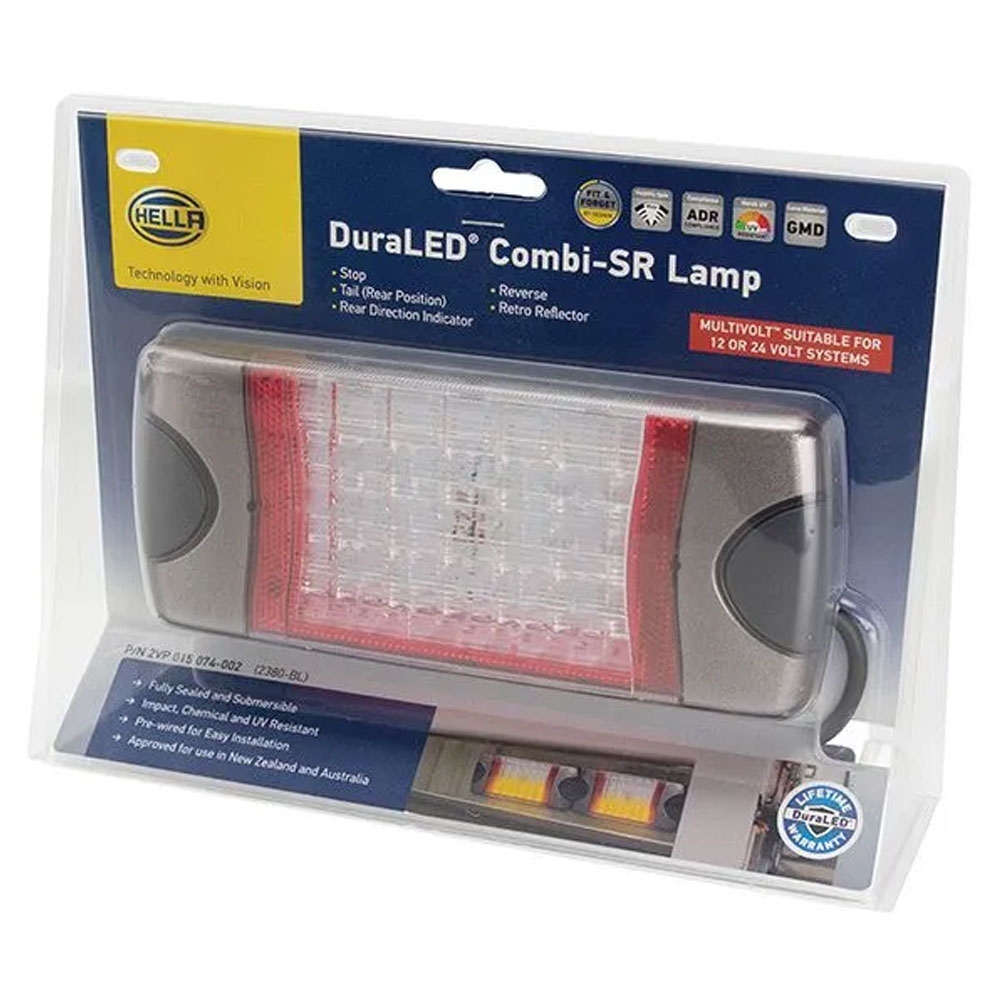 DuraLED Combi-SR 5 LED Combination Lamp - Stop/Tail/Indicator/Reverse/Retro Reflector