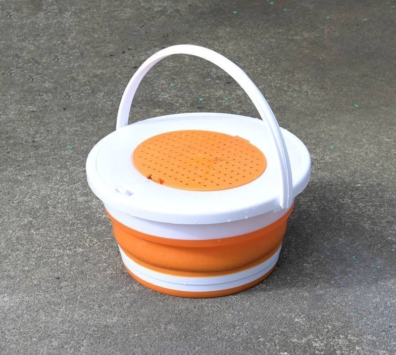Impact Gel Ball Bucket Collapsible with Water Drain