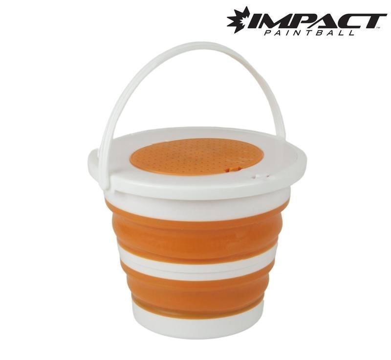 Impact Gel Ball Bucket Collapsible with Water Drain