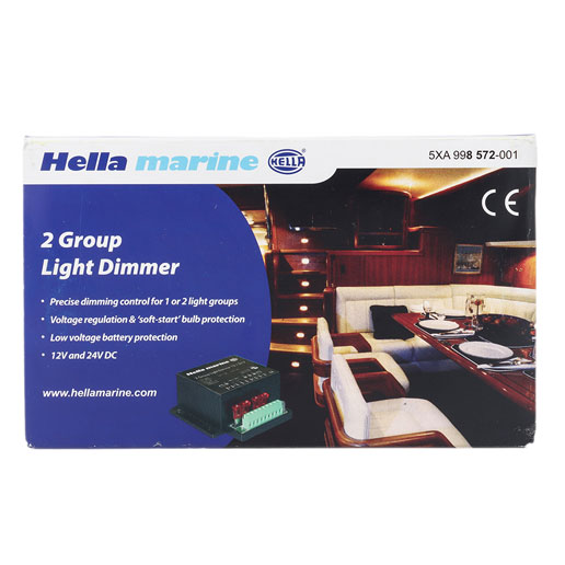 Hella Marine 2 Group Light Dimmer