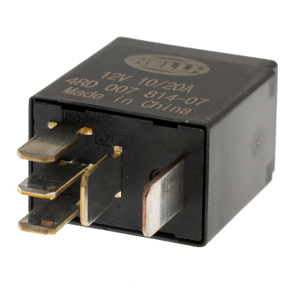 Hella Marine 12V 5 Pin Change-over Micro Relay - 20/10A - Resistor