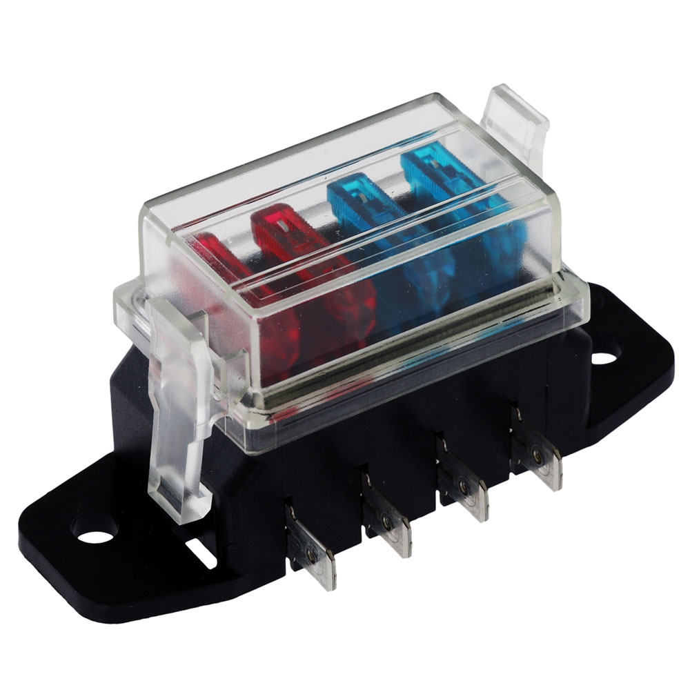 Hella Marine Fuse Box Side Terminals 4-Way