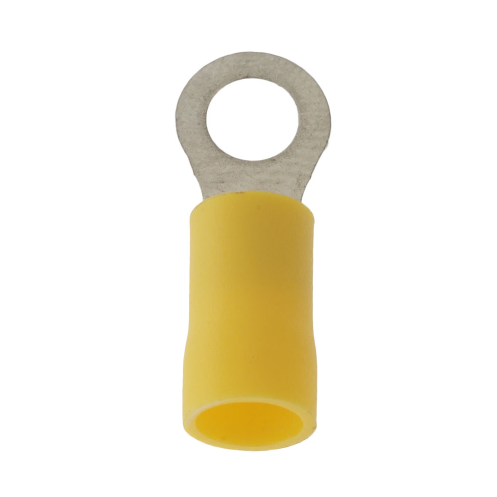 Hella Marine Eye Crimp Terminal - Yellow 5mm Qty 10