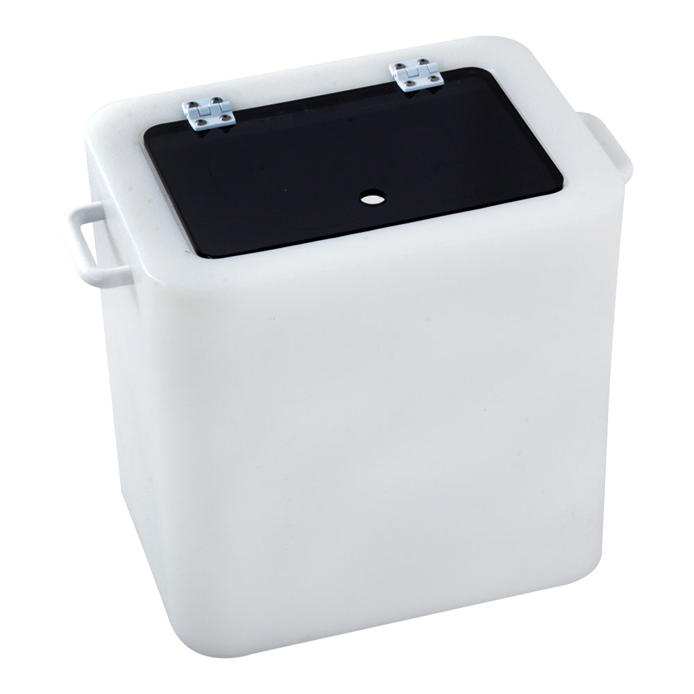 Hi-Tech Live Bait Tank with Fixed Acrylic See-Through Lid 30L