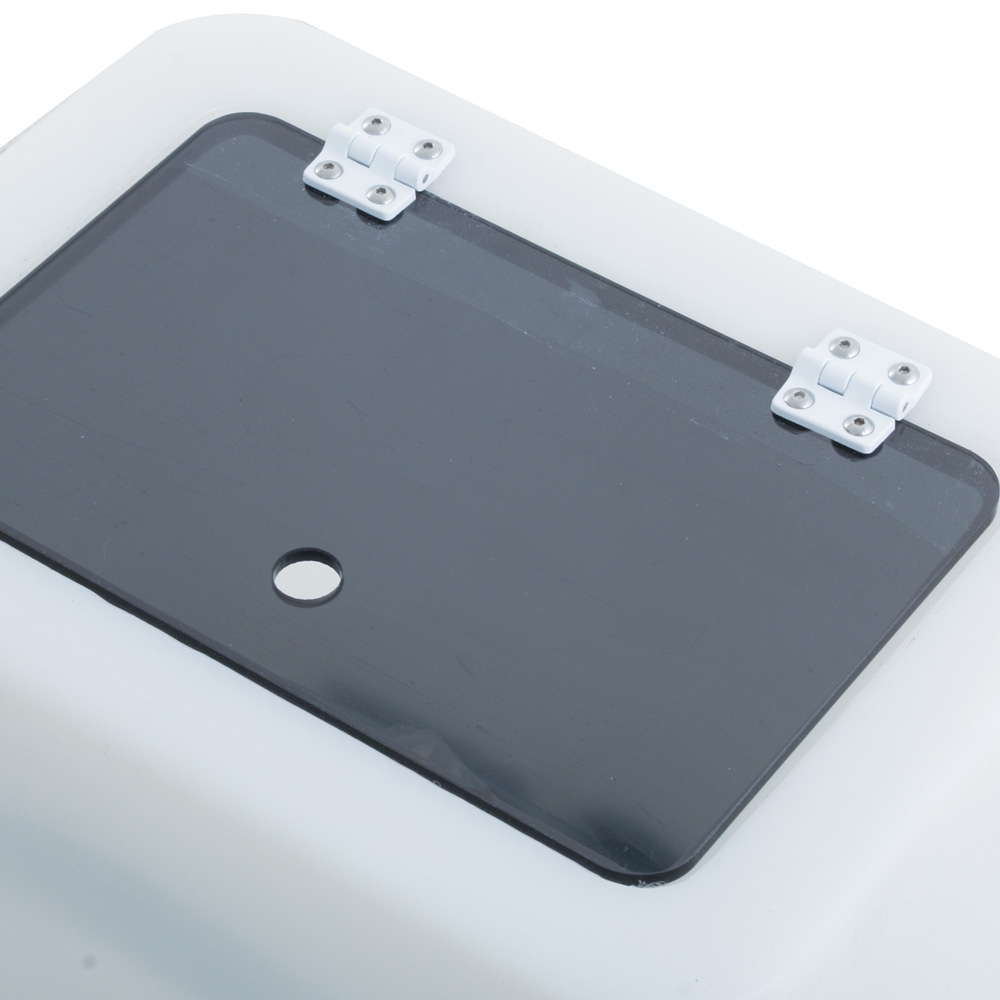 Hi-Tech Live Bait Tank with Fixed Acrylic See-Through Lid 30L Transom Combo Package