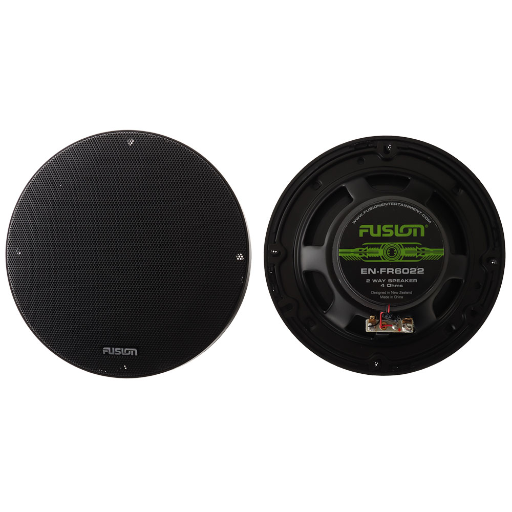 Fusion Encounter 2-Way Shallow Mount Speakers 6in 210w Pair