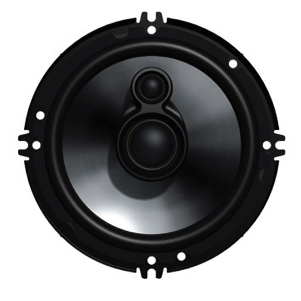 Fusion Performance 6in 3 Way Full Range Speakers 250w