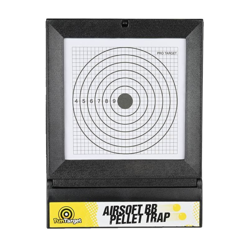 Fun Target Free Standing Airsoft Target with Trap and Target Holder
