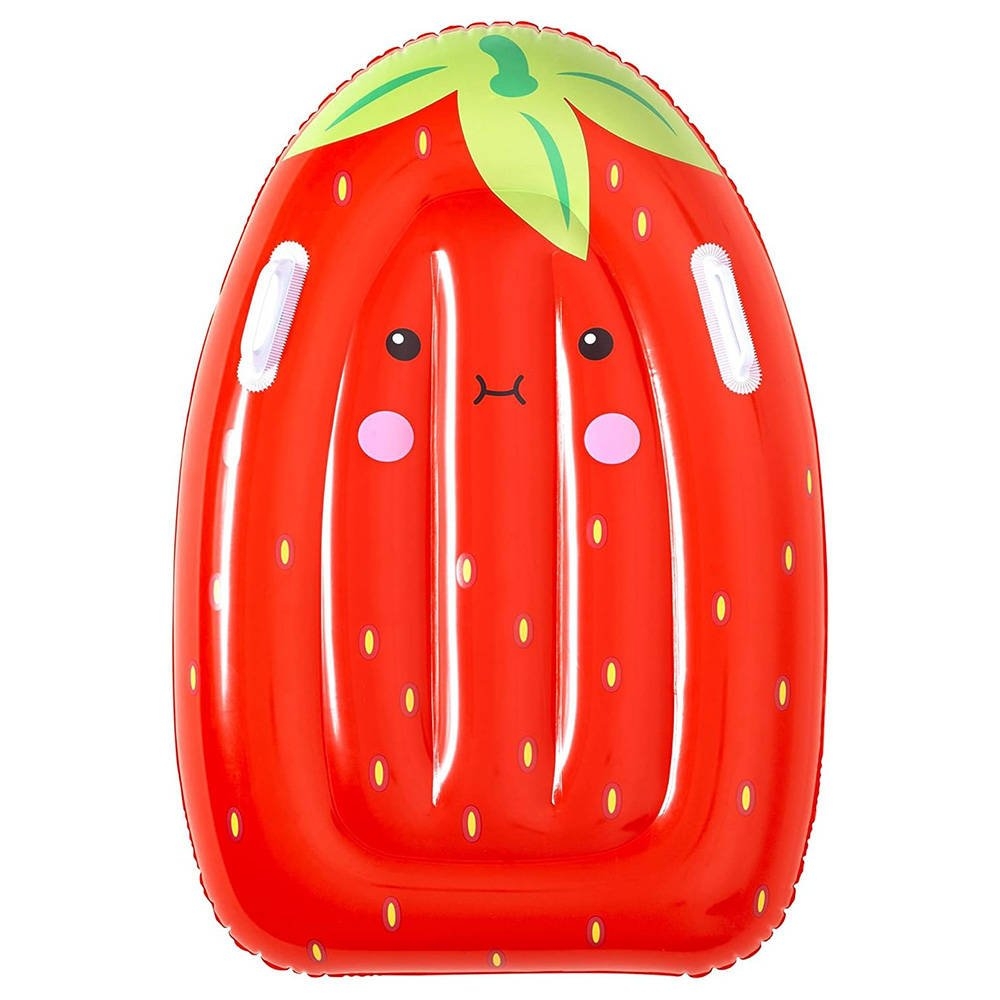 Bestway Surf Buddy Rider Inflatable Pool Float 84cm Strawberry