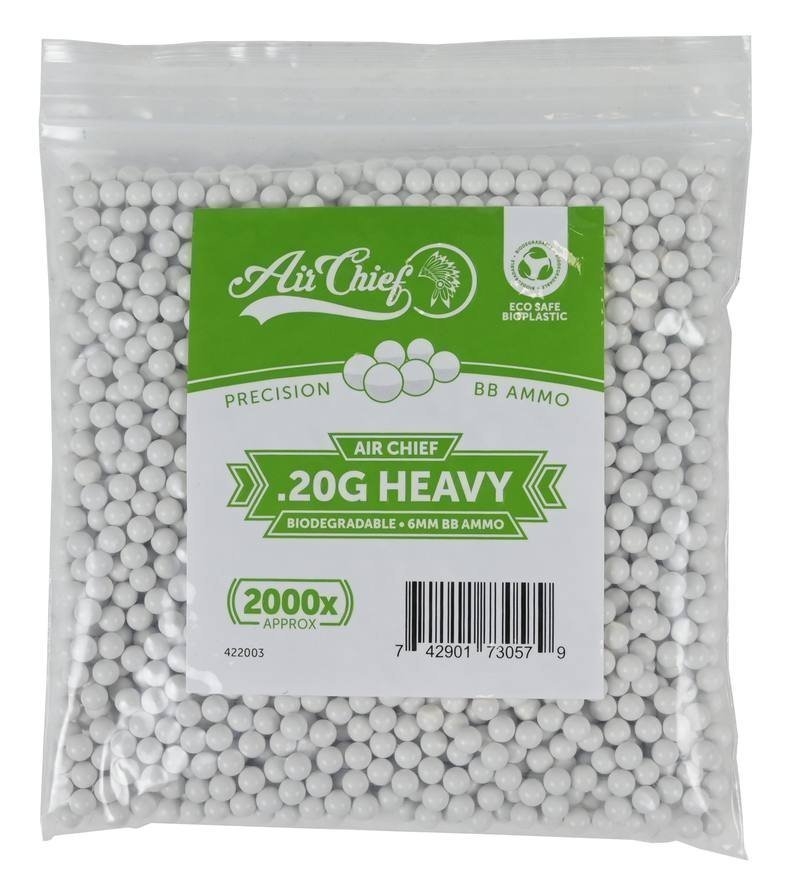 Air Chief Biodegradable Airsoft BB Ammo 6mm .20g