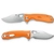 Honey Badger Clip Point Folding Pocket Knife 9cm Orange