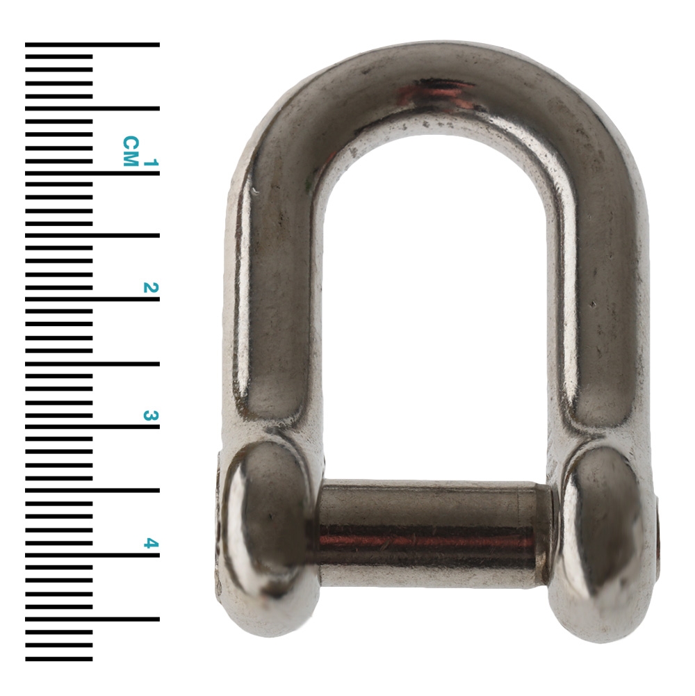 Sinox S360C M8 316 Slot Drive D Shackle