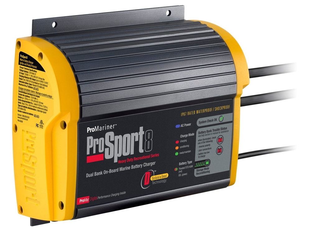 ProMariner Gen 3 ProSport 8 Marine Battery Charger
