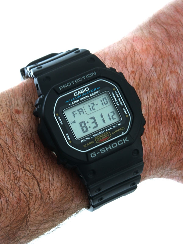G-Shock DW5600E-1 Digital Watch 200m