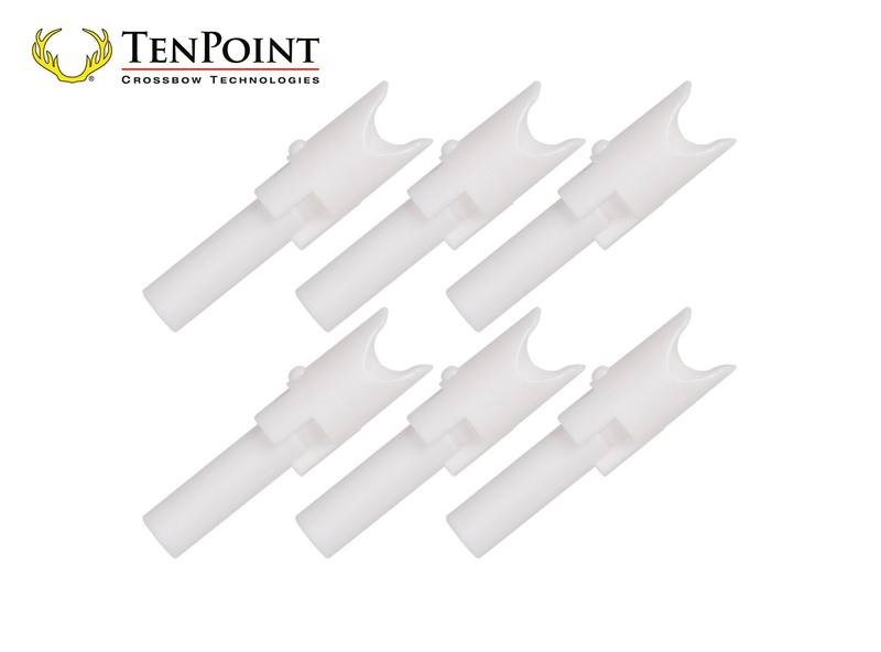 TenPoint Replacement Alpha-Nock White Qty 6