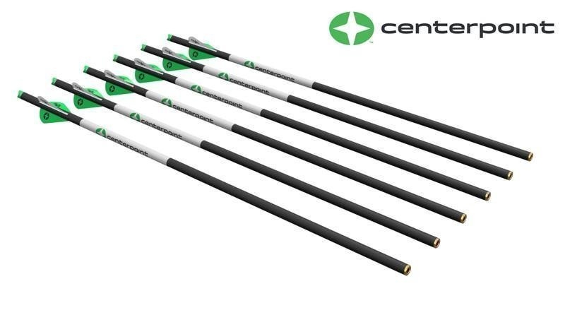 CenterPoint Carbon Fibre Arrows 400gr 20in Qty 6