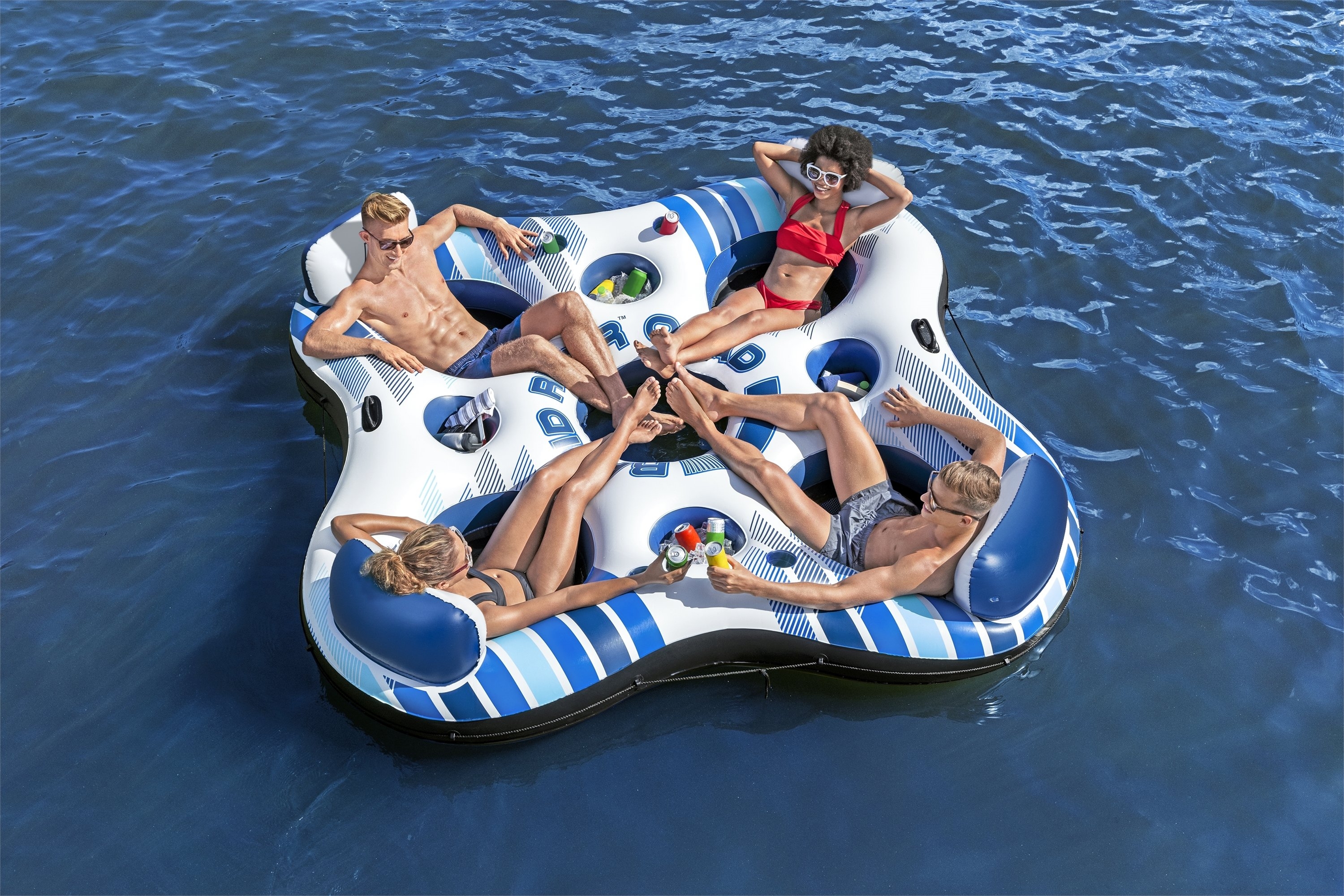 Hydro-Force Rapid Rider Quad 4-Person Tube
