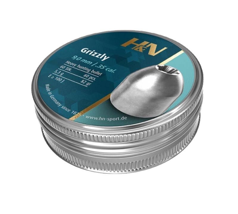 H&N Sport .35 Grizzly Slugs 60 Rounds