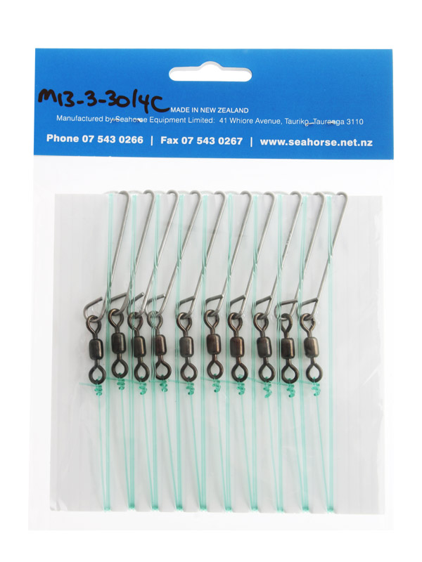 Seahorse Standard Longline Traces Qty 10