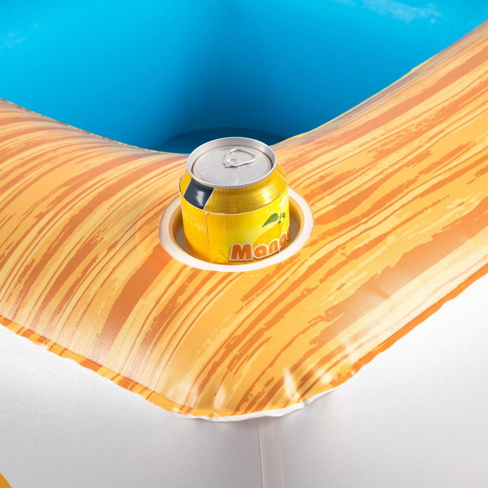 Bestway Inflatable Island Sandbar for Pools Lakes and Beach 2.46 x 2.46m