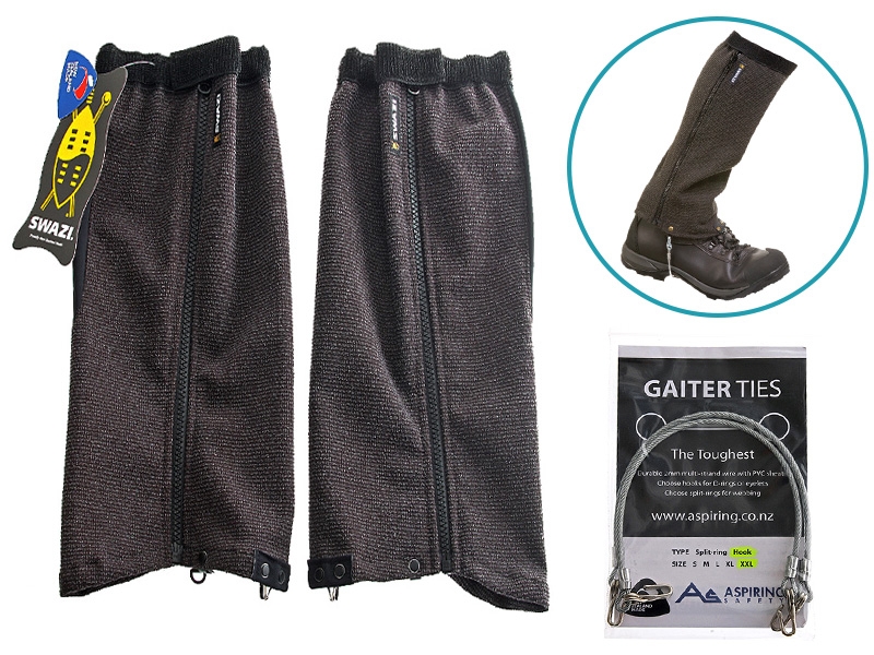 Swazi Ali-Gaiters Black Large