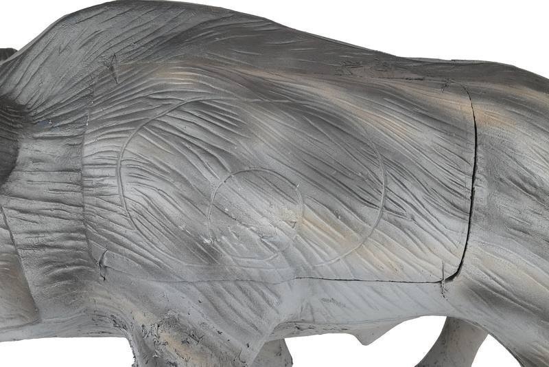 Fun Target 3D Foam Archery Target with Replaceable Core Insert Grey Boar