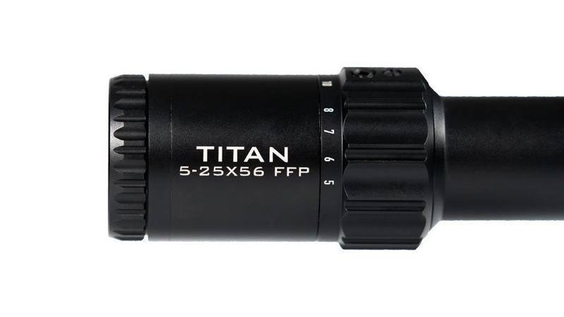 Element Titan 5 25x56 ARP-1C MRAD Illuminated Reticle