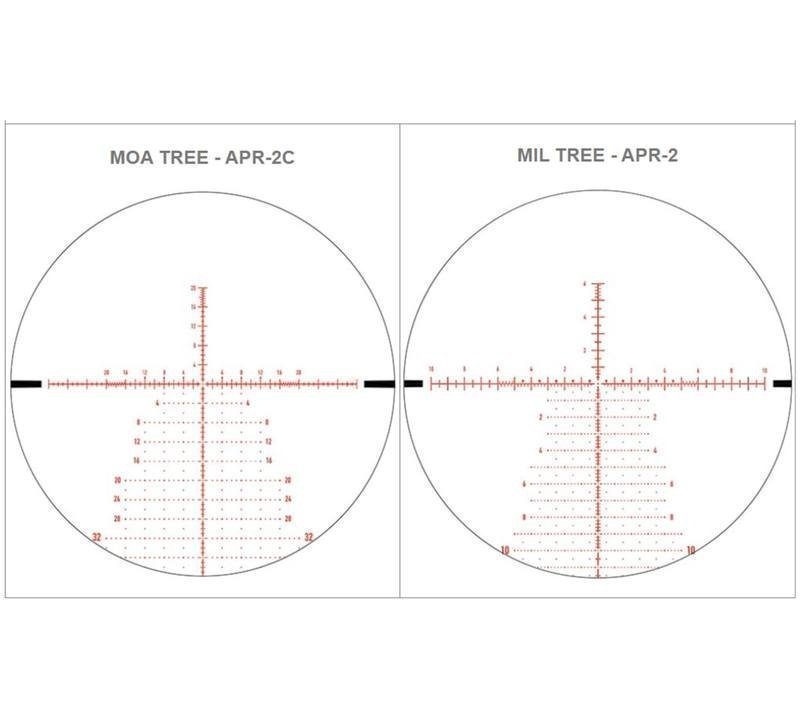 Element Titan 3 18x50 APR-2D MOA Illuminated Reticle