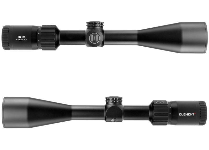 Element Iris 4-12x44 RAPTR-1 Reticle