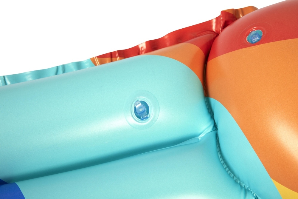 Bestway Tropical Bird Inflatable Lilo Pool Float Blue 1.83m x 76cm