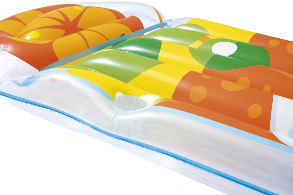 Bestway Tropical Beverage Inflatable Lilo Pool Float Orange
