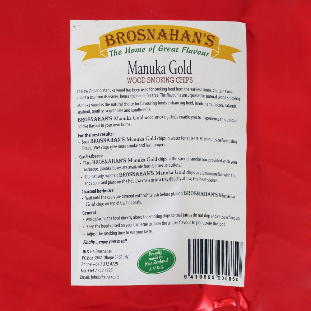 Brosnahan's Manuka Gold Chips 1kg