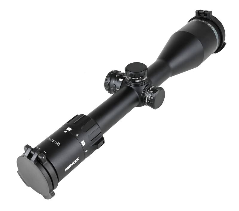 Minox All-Rounder 3-15x56 Riflescope with Low MIL Turrets