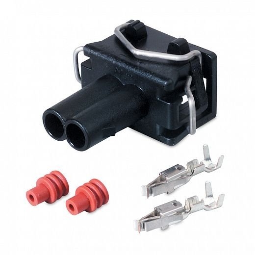 Hella Marine 2 Pole Plug with Terminals and Seals
