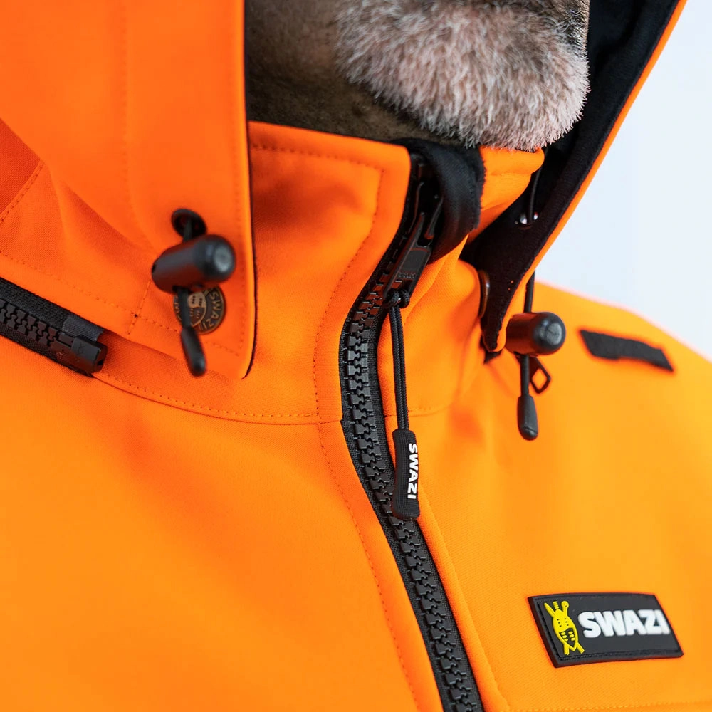 Swazi Yukon High-Vis Windproof Anorak Jacket Swazi Yukon High-Vis Windproof Anorak Jacket