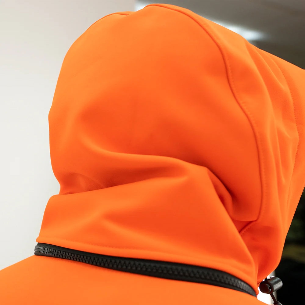 Swazi Yukon High-Vis Windproof Anorak Jacket Blaze/Black 4XL