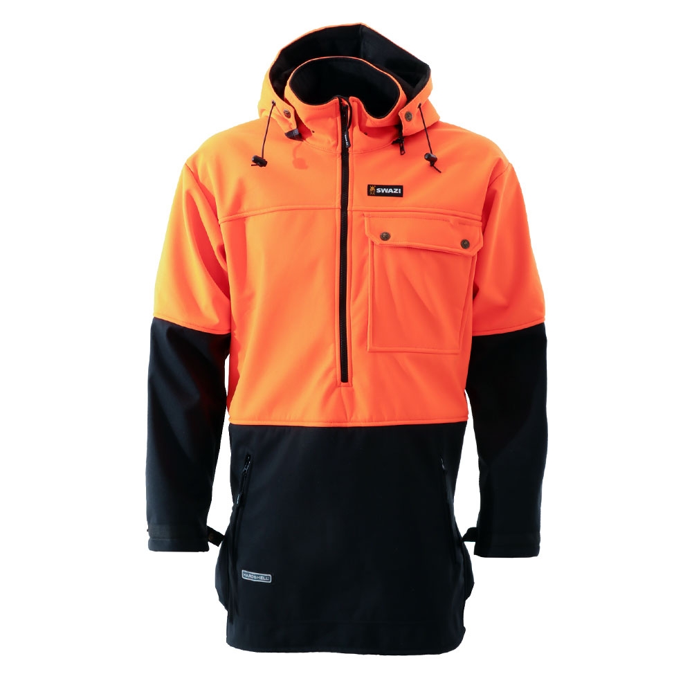 Swazi Yukon High-Vis Windproof Anorak Jacket