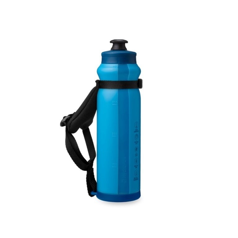 HydraPak Tempo Pro Water Bottle 400ml Blue