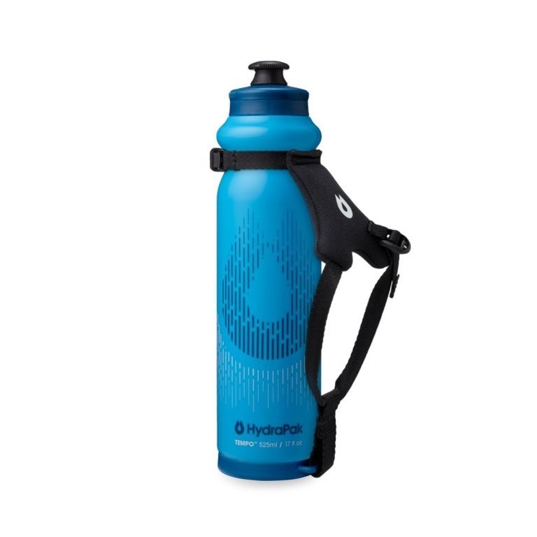 HydraPak Tempo Pro Water Bottle 525ml Blue