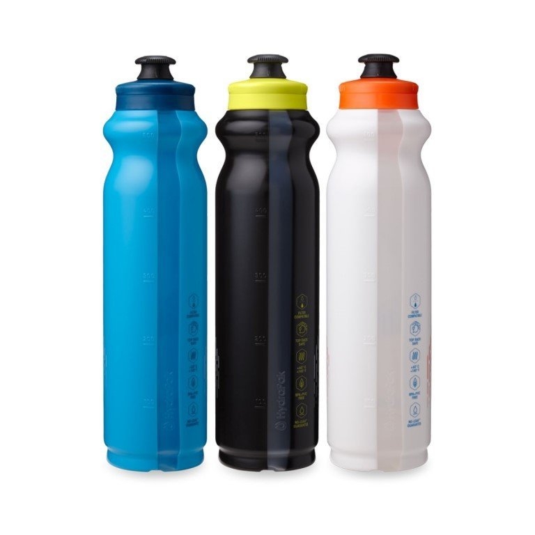 HydraPak Tempo Water Bottle 525ml Qty 3