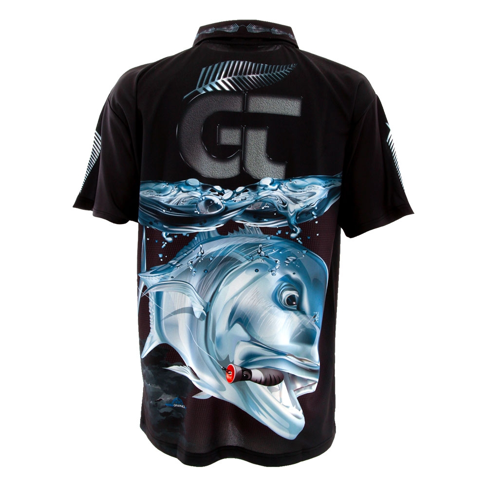 Mad About Fishing UPF40 GT Polo Shirt Large